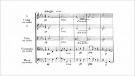 Edward Elgar  Elegy for string orchestra Op. 58 audio + sheet music