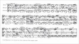 Walter Gieseking  Kleine musik for three violins audio + sheet music