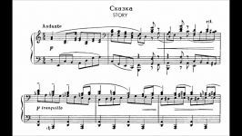 Sergei Prokofiev  4 Pieces Op. 3 audio + sheet music