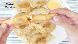 Hot Pizza Pockets Recipe پیتزا پاکت ساده آسان مزه خاص، Hot Pizza Pockets