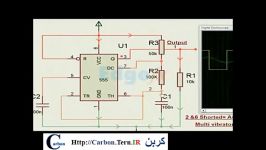 آی سی 555 بعنوان آستابل مولتی ویبراتور یا مونوآستابل