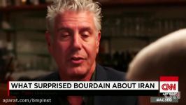 What surprised Anthony Bourdain about Iran