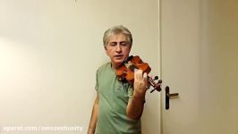 آموزش ویولن به زبان فارسی 015 درس 40 تا 45 لو ویولن Le Violon