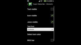 Super Status Bar