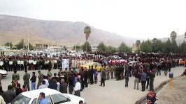 تشیع شهدای گمنام در چرام