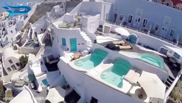 ویدیویی جذاب جزیره سانتورینی یونان