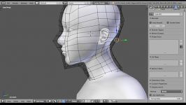 آموزش بلندر فارسی Face Rig 5 Mesh Deform BLENDER