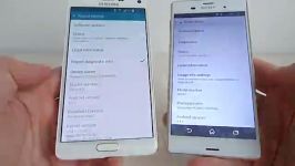 Samsung Galaxy Note 4 versus Sony Xperia Z3