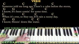 Have You Ever Seen the Rain CCR Piano Cover Lesson with ChordsLyrics