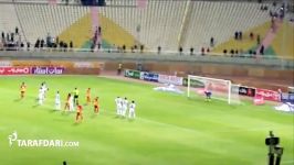 گل بازی فولاد خوزستان 1  0 ملوان اختصاصی طرفداری