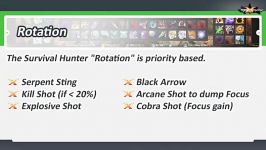 روتیشن هانتر rotation hunter survival 4.3.4