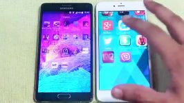 Iphone 6 Plus Vs Galaxy Note 4 Opening Apps Speed