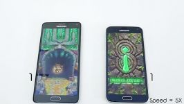 Galaxy Note 4 vs Galaxy S5  Speed Test