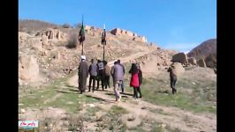 عَلم گردش در روستای واوسر  ساری