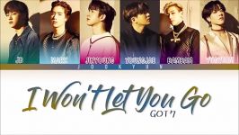 لیریک آهنگ ژاپنی I wont let you go GOT7