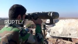 ادامه حمله همه جانبه طوفانی ارتش سوریه به تروریست ها در ادلب