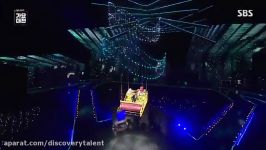 اجرای آهنگ oh holy night توسط جونگ کوک در افتتاحیه مراسم SBS 2019