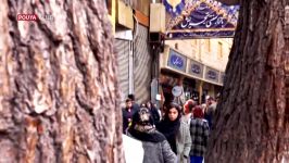 حال هوای زمستانی محله تجریش تهران