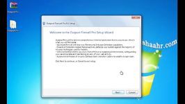 فیلم آموزش نصب Outpost Firewall Pro v9.1.0.4652.701.195