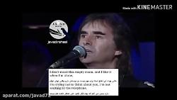 کریس دی برگ Chris de Burgh  Im Not Crying Over You زیر نویس فارسی انگلیسی