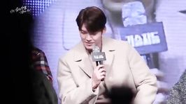 KIM WOO BIN CUTE MOMENTS IN MOVIE CON ARTSTS SHOWCASE