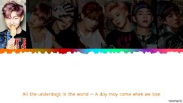 لـیریک اهنگNOT TODAY ازBTS★دنبـالـ دنبـالـ★