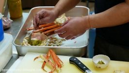 جاذبه های غذایی غذاهای دریایی GIANT SNOW CRAB غذاهای دریایی اوکیناوا 3