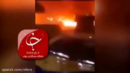 ویدیوی حمله به خودرو شهید سردار سلیمانی ابومهدی المهندس