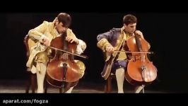 ویولنسل نوازی فوق العاده گروه 2Cellos قطعه thunderstruck 