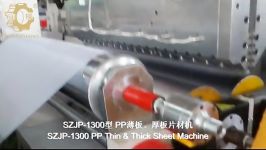 PP Thin and Thick Sheet Making Machine CLOSED LOOP