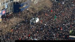 تعدا جان‌ باختنگان در مراسم تشییع‌ حاج قاسم سلیمانی