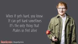 Photograph  Ed Sheeran Lyrics