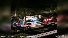 واژگونی اتوبوس تهران گنبد  ۲۰ کشته