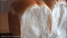 نان حجیم شیری بافت عالیTangzhong milk bread