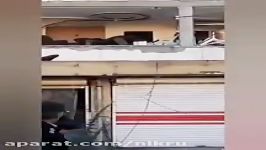 انفجار تخریب یک منزل مسکونی بر اثر نشت گاز در خیابان زرین کوب اصفهان