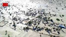 تصاویر هوایی مناطق سیل زده هرمزگان