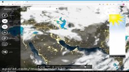 سایت هواشناسی آنلاینwww.meteoearth.com