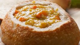 آشپزی سالم  سوپ لپه در کاسۀ نان  کلینیک لاغری سیبیتا