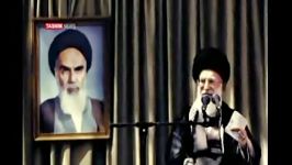 امام خامنه ای میبینم دهانهای غضب گشوده شده و...