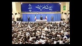 امام خامنه ایشهید عبدالحسین برونسی وارد میدان جنگ شد و