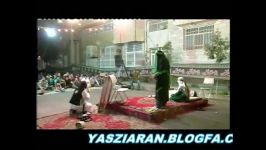 تعزیه امام علی رضا حیدری صابری 93 قم