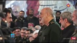 اجرای کسری کاویانی در حضور سردار سلامی دربرنامه درشهر