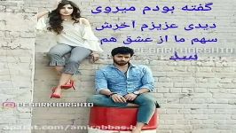 آهنگ غمگین  گفته بودم میروی  دید عزیزم اخرش....