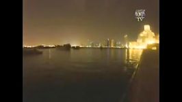 زیبایی شهر دوحه قطر در شب