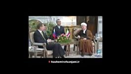دیدار آیت الله هاشمی رئیس مجلس دوما روسیه
