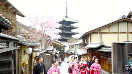 بازدید مناظر شگفت انگیز کیوتو Kyoto ژاپن در 3 دقیقه  آژانس ققنوس