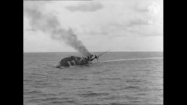 انفجار ناو HMS Barham غرق شدنش در سال 1941