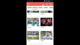 روش گذاشتن تصویر زمینه در نرم افزار Messi Fans Clube