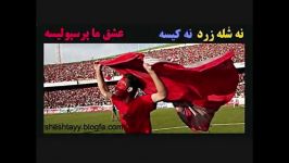 نه شوله زرد نه کیسه عشق ما پرسپولیسه