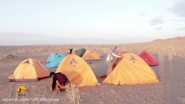 اکوکمپ سیار کلوت در کویر مصر